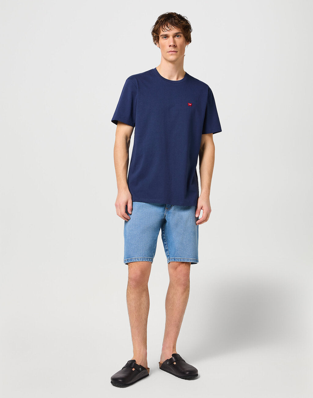 WRANGLER MĘSKIE SPODENKI JEANSOWE TEXAS SHORTS HERO 112350659 W11C016838