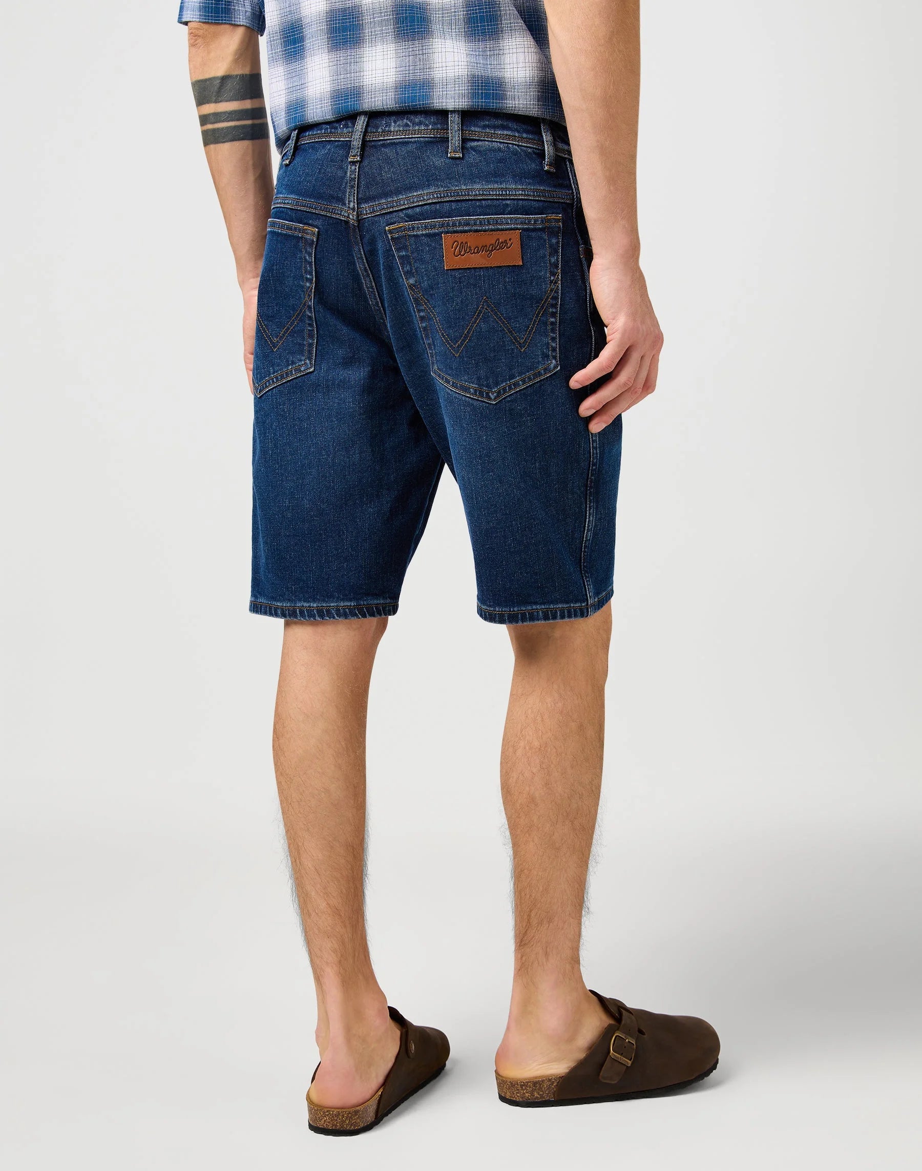 Wrangler Męskie Spodenki Jeansowe Texas Shorts Meadow Haze 112362506