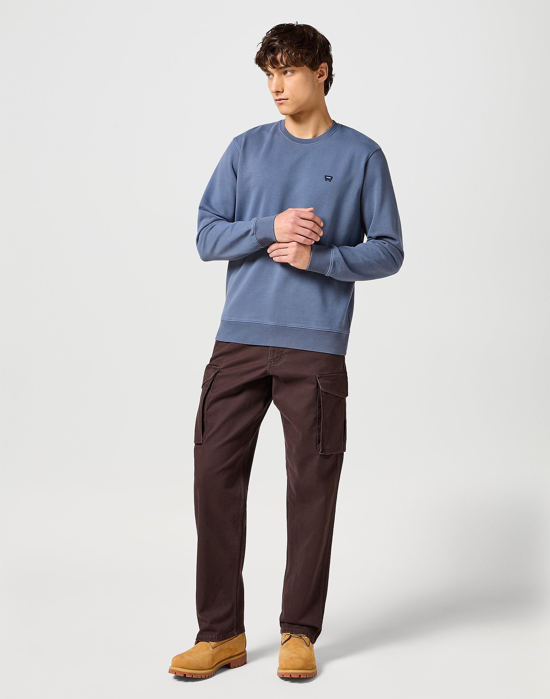 WRANGLER MĘSKIE SPODNIE BOJÓWKI WRANGLER CASEY JONES CARGO RELAXED MOLE 112356842