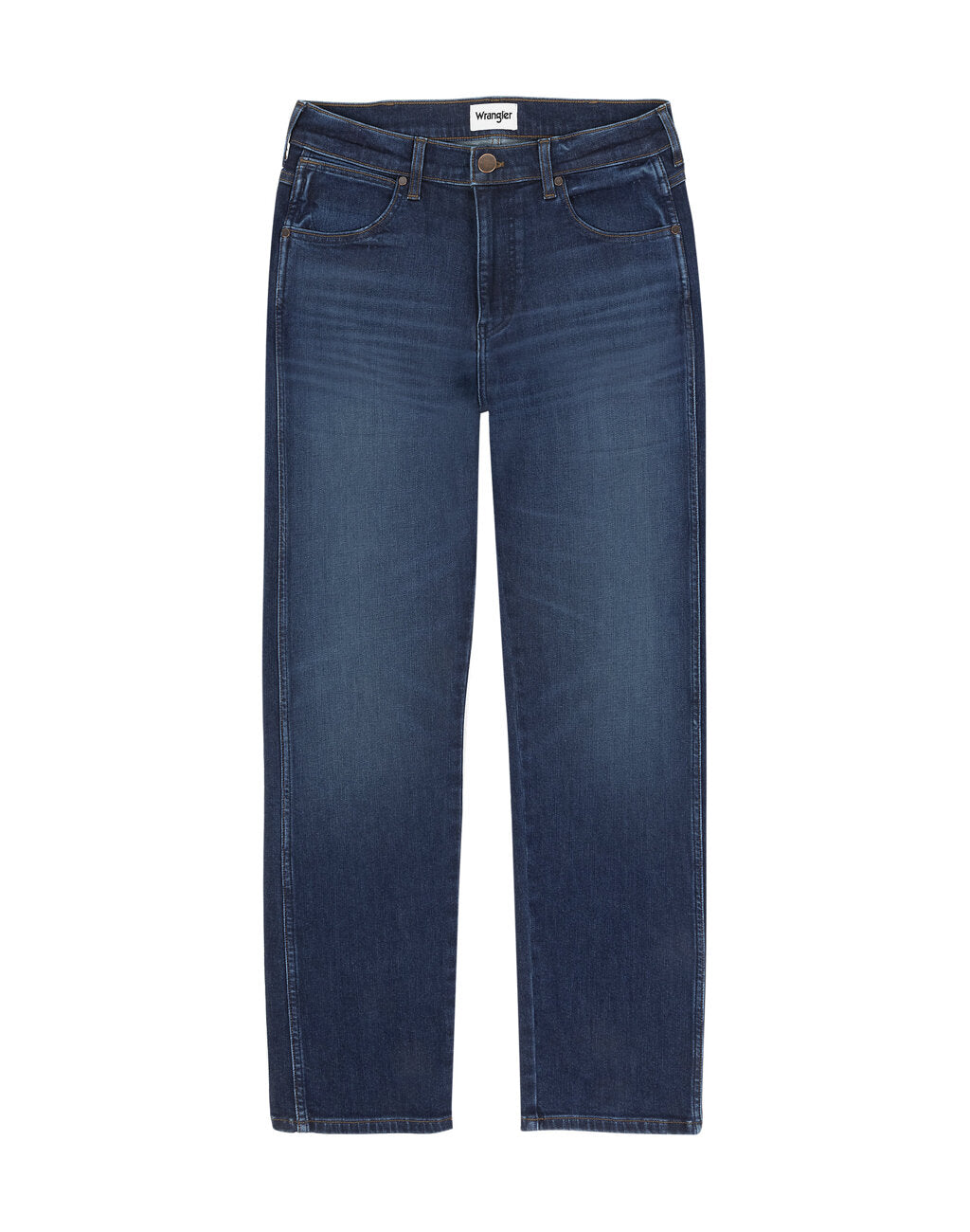 WRANGLER MĘSKIE SPODNIE JEANSOWE FRONTIER GREEN FUZZ 112341440 W16V007117