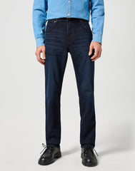 WRANGLER MĘSKIE SPODNIE JEANSOWE GREENSBORO DEEP BLUE BLACK 112355019 W15Q017421