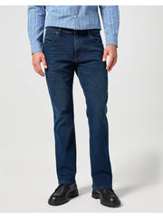 WRANGLER MĘSKIE SPODNIE JEANSOWE HORIZON DZWONY ONYX WASH 112356834 W110008838