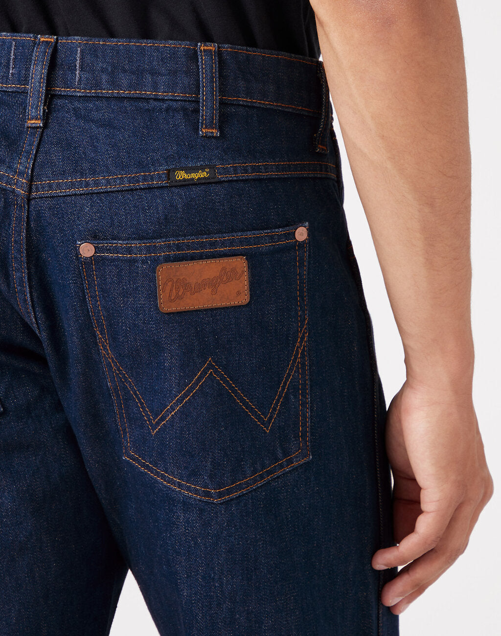 WRANGLER MĘSKIE SPODNIE JEANSOWE JEANS FRONTIER WRANGLER BLUE W16VEIX05 112330734