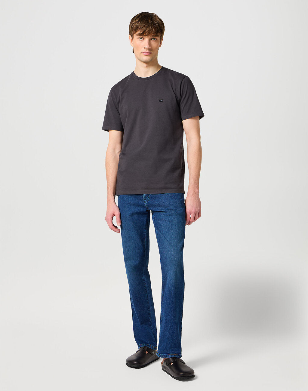 WRANGLER MĘSKIE SPODNIE JEANSOWE JEANSY DŻINSY TEXAS THE ROCK W1218450X 112335241
