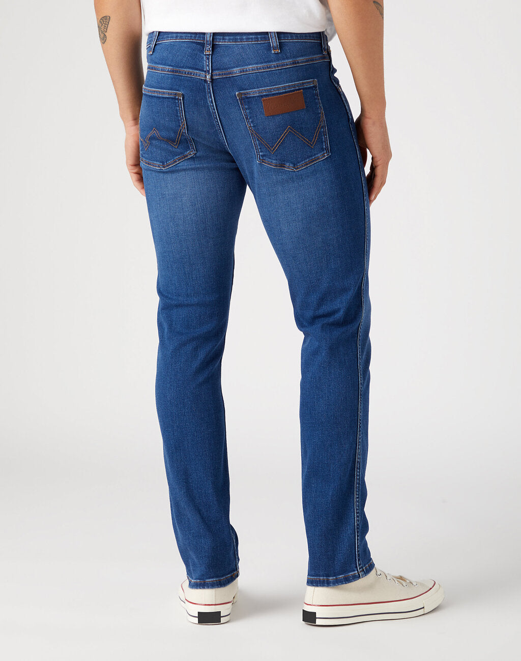 WRANGLER MESKIE SPODNIE JEANSOWE JEANSY GREENSBORO ORION W15QLD348