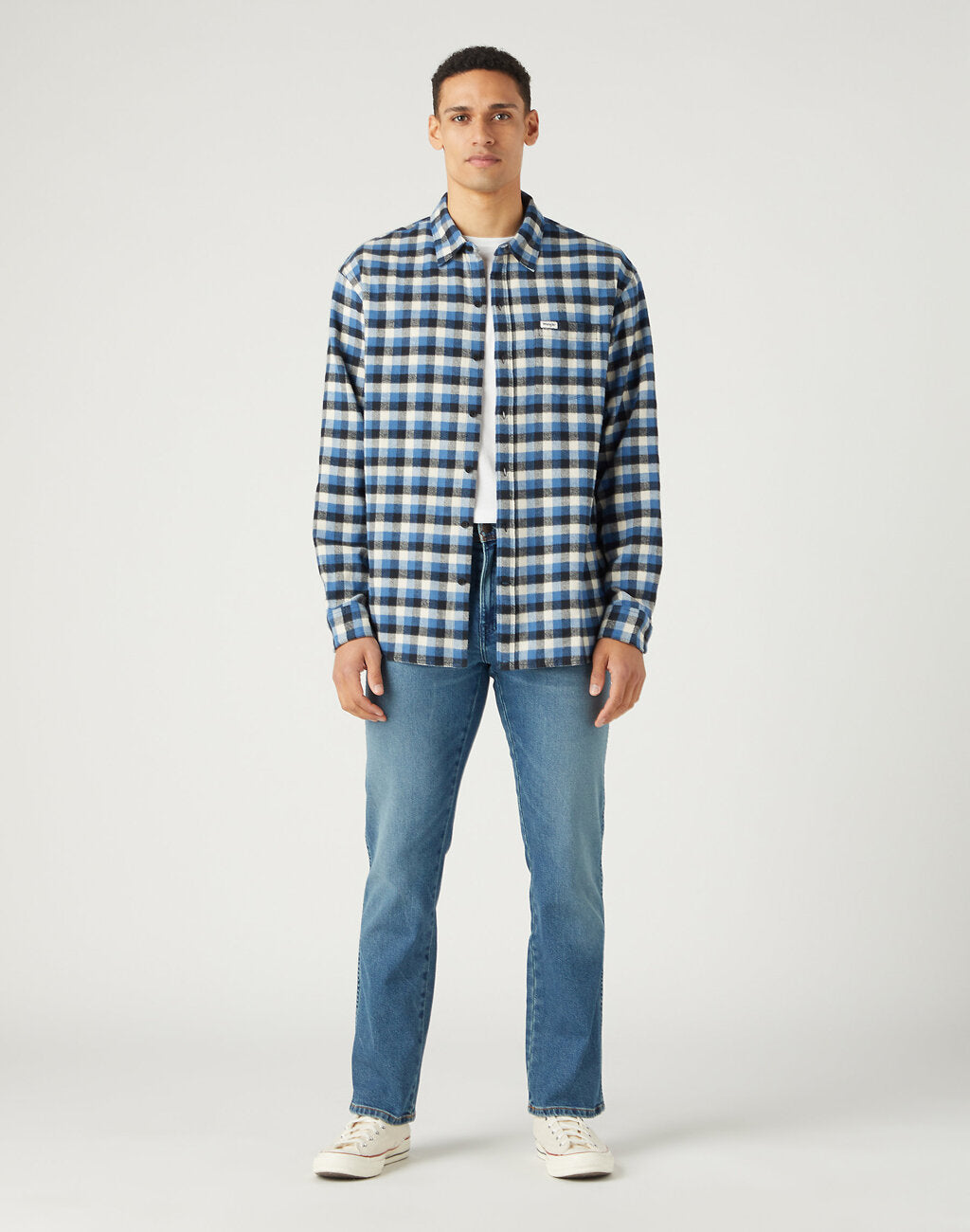 WRANGLER MESKIE SPODNIE JEANSOWE JEANSY TEXAS RAPTURE W12184345