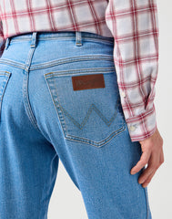 WRANGLER MĘSKIE SPODNIE JEANSOWE TEXAS SKYLINE SPLASH 112362344