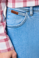 WRANGLER MĘSKIE SPODNIE JEANSOWE TEXAS SKYLINE SPLASH 112362344