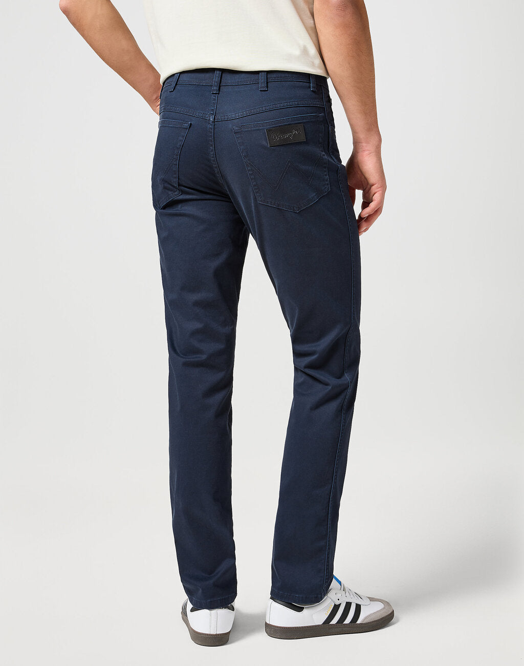 WRANGLER MĘSKIE SPODNIE JEANSOWE TEXAS SLIM DARK NAVY 112358037 W12S012239
