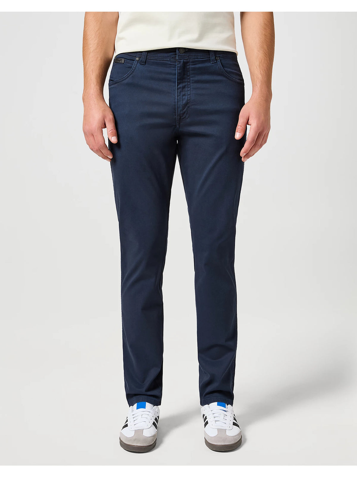 WRANGLER MĘSKIE SPODNIE JEANSOWE TEXAS SLIM DARK NAVY 112358037 W12S012239