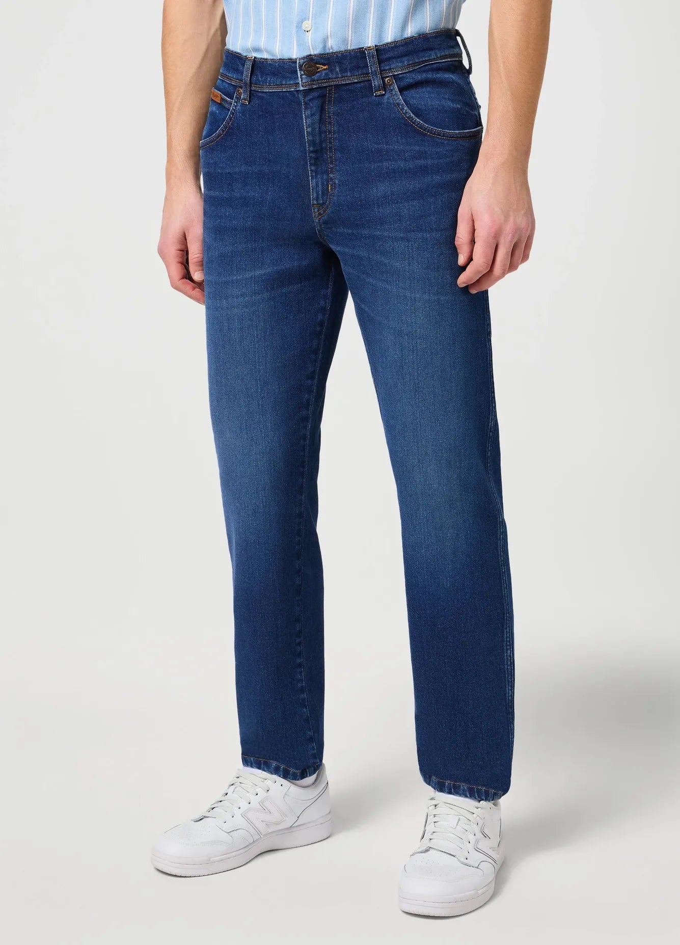 WRANGLER MĘSKIE SPODNIE JEANSOWE TEXAS SOUL 112350654 W121017997
