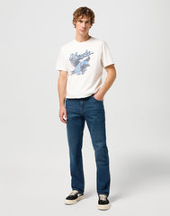 WRANGLER MĘSKIE SPODNIE JEANSOWE TEXAS SPRUCE 112350656 W121018019