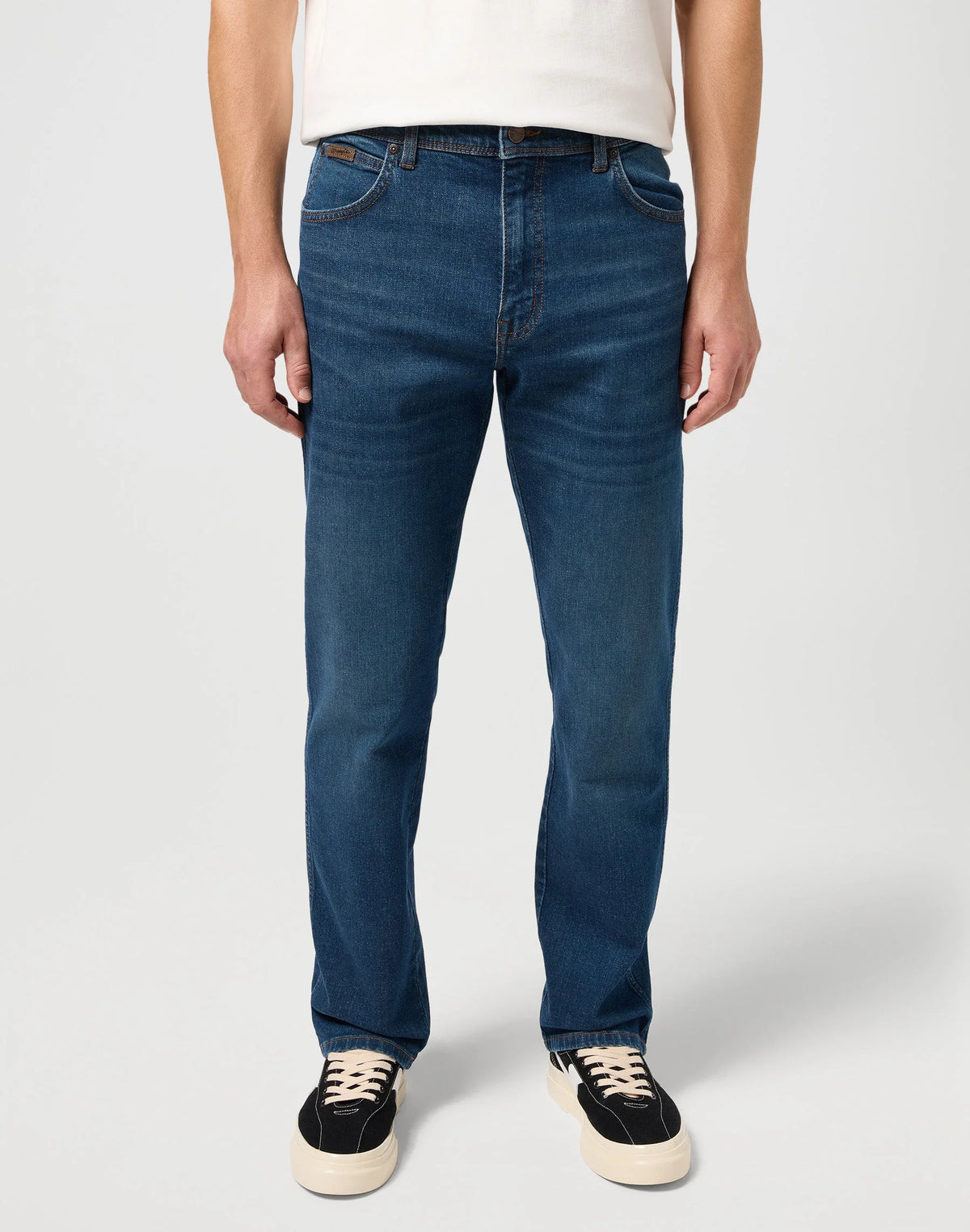 Męskie Spodnie Jeansowe Wrangler Texas Spruce 112350656 W121018019