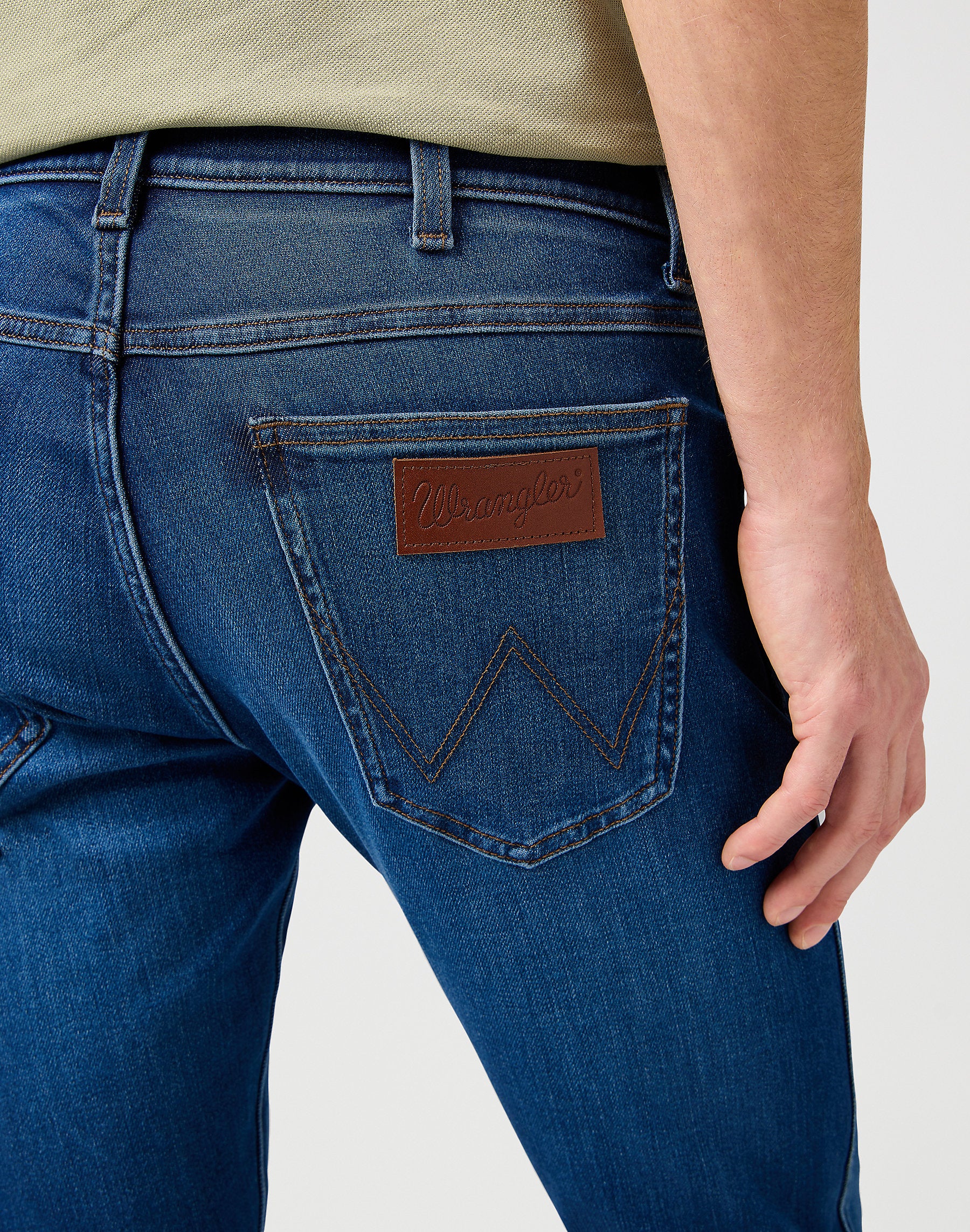 WRANGLER MĘSKIE SPODNIE JEANSOWE WRANGLER BRYSON DANDELION SUMMER 112362555
