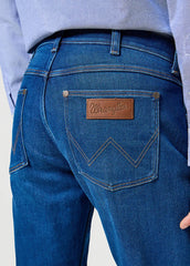 WRANGLER MĘSKIE SPODNIE JEANSOWE WRANGLER GREENSBORO BLUE JAM 112357412