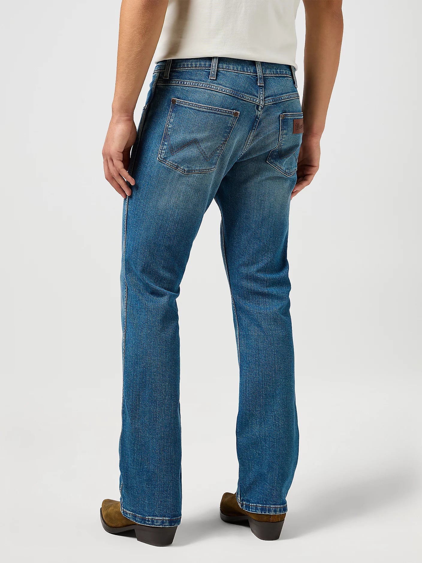 Męskie Spodnie Jeansowe Wrangler Horizon American Spirit 112362430