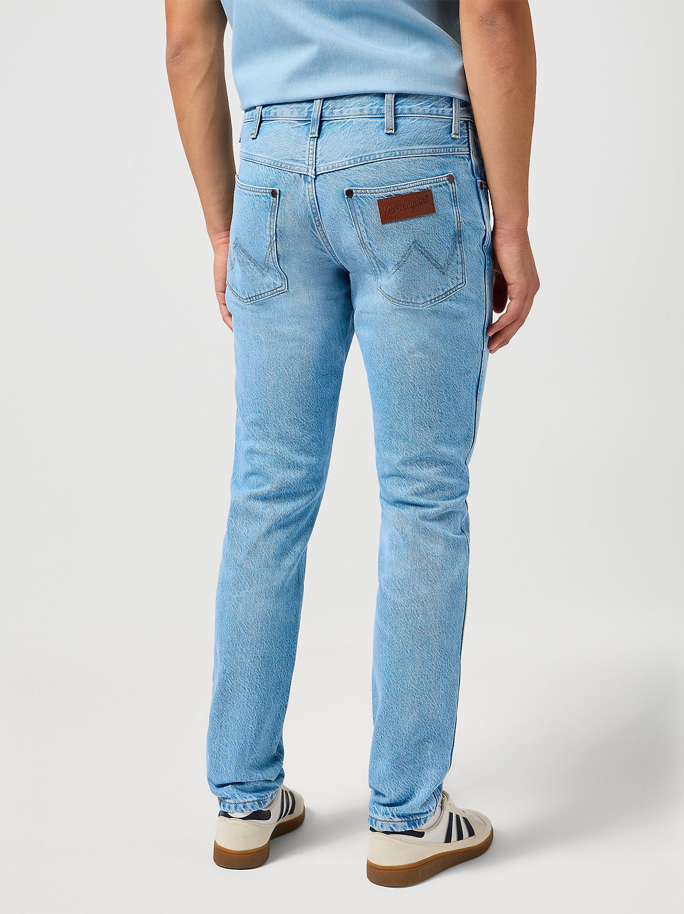 WRANGLER MĘSKIE SPODNIE JEANSOWE WRANGLER RIVER ARCTIC 112362465