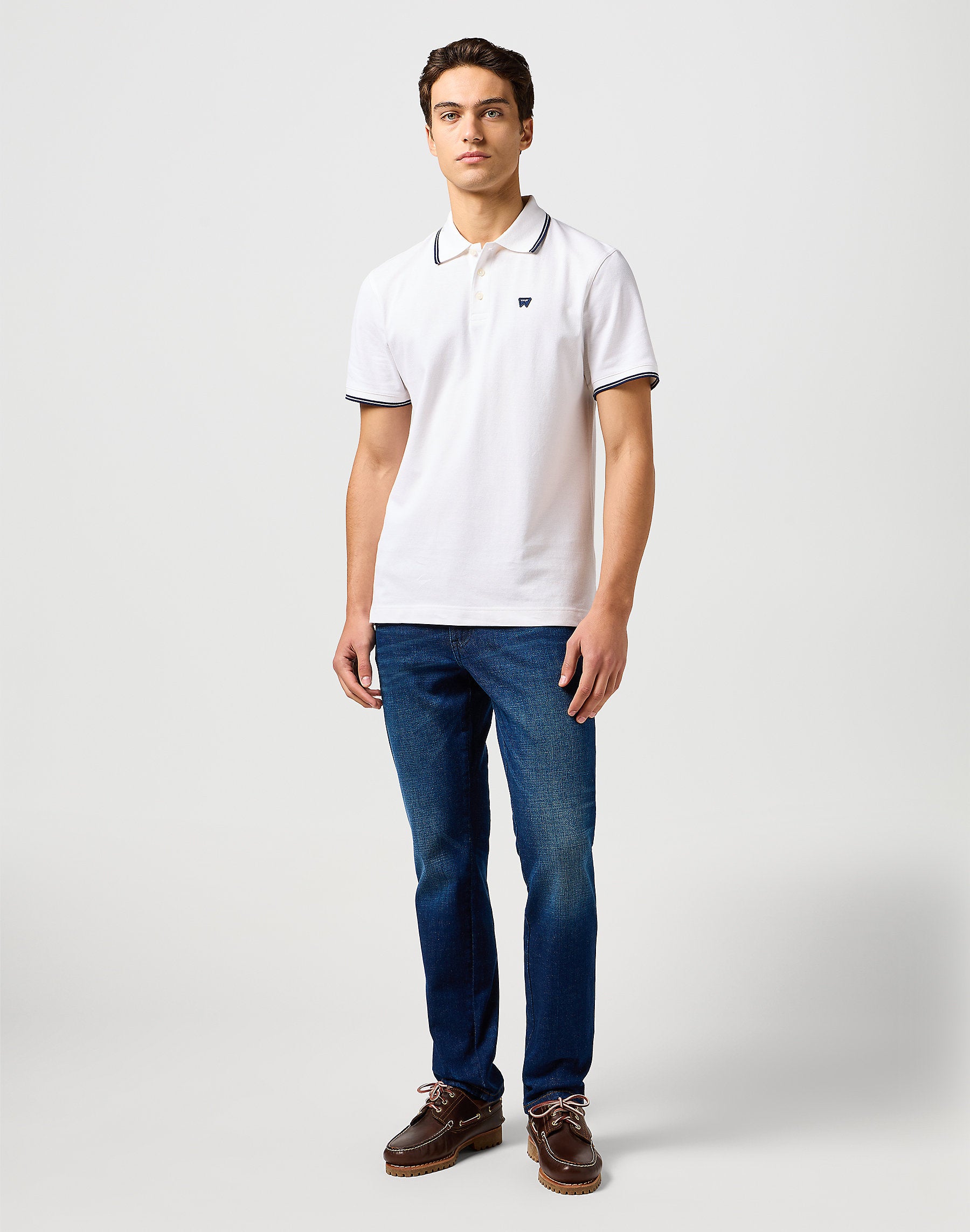 WRANGLER MĘSKIE SPODNIE JEANSOWE WRANGLER TEXAS SLIM BLUE ABYSS 112362495