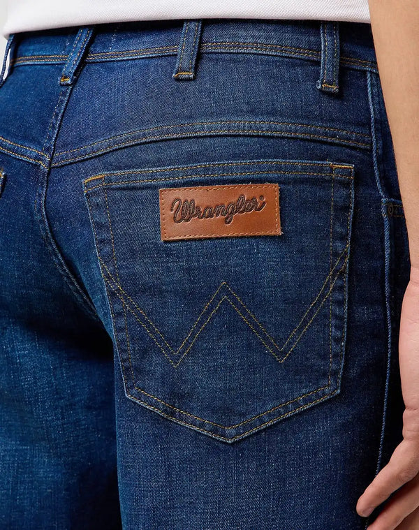 WRANGLER MĘSKIE SPODNIE JEANSOWE WRANGLER TEXAS SLIM BLUE ABYSS 112362495