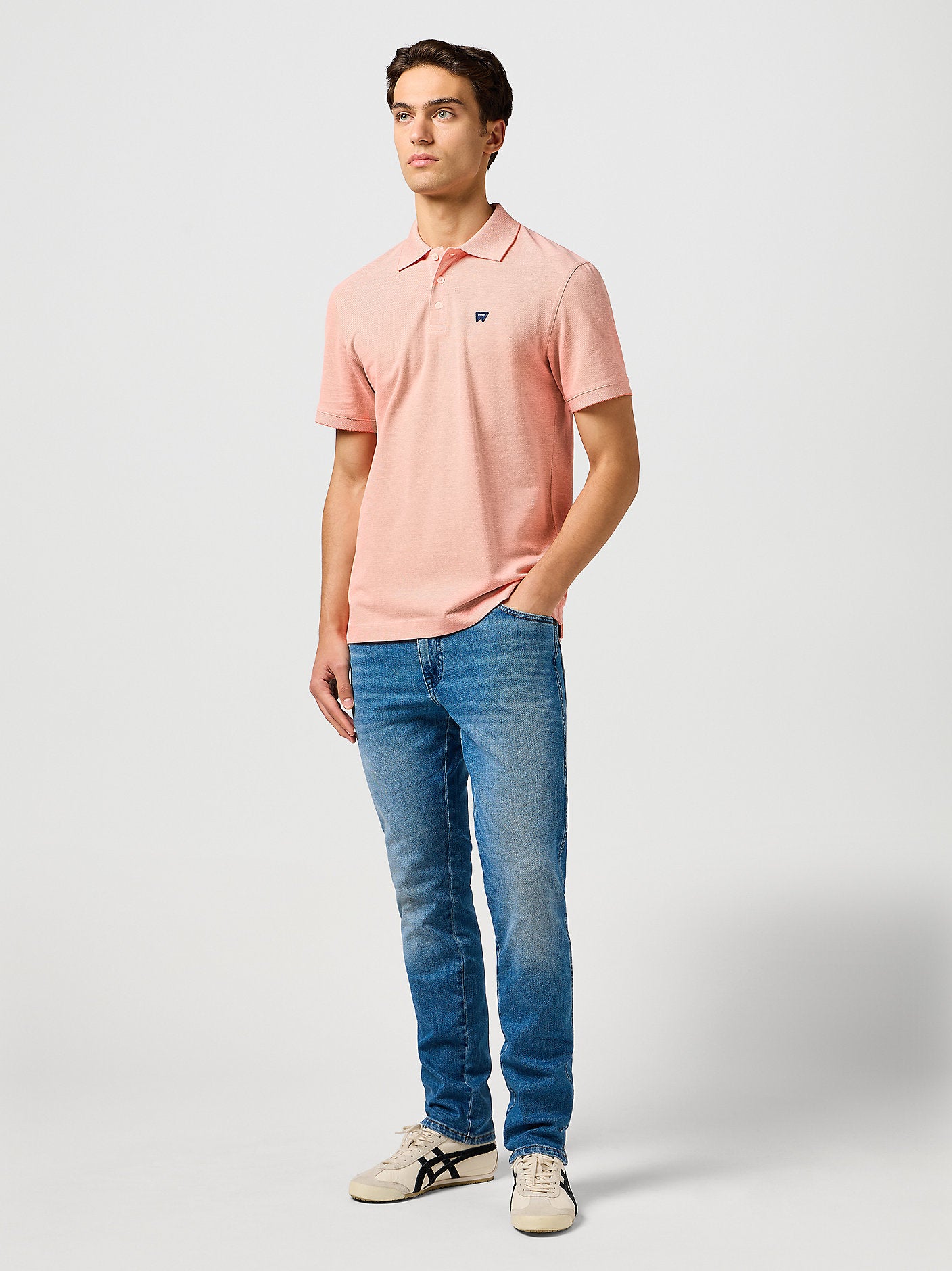 WRANGLER  MĘSKIE SPODNIE JEANSOWE WRANGLER TEXAS SLIM BREEZE 112364458