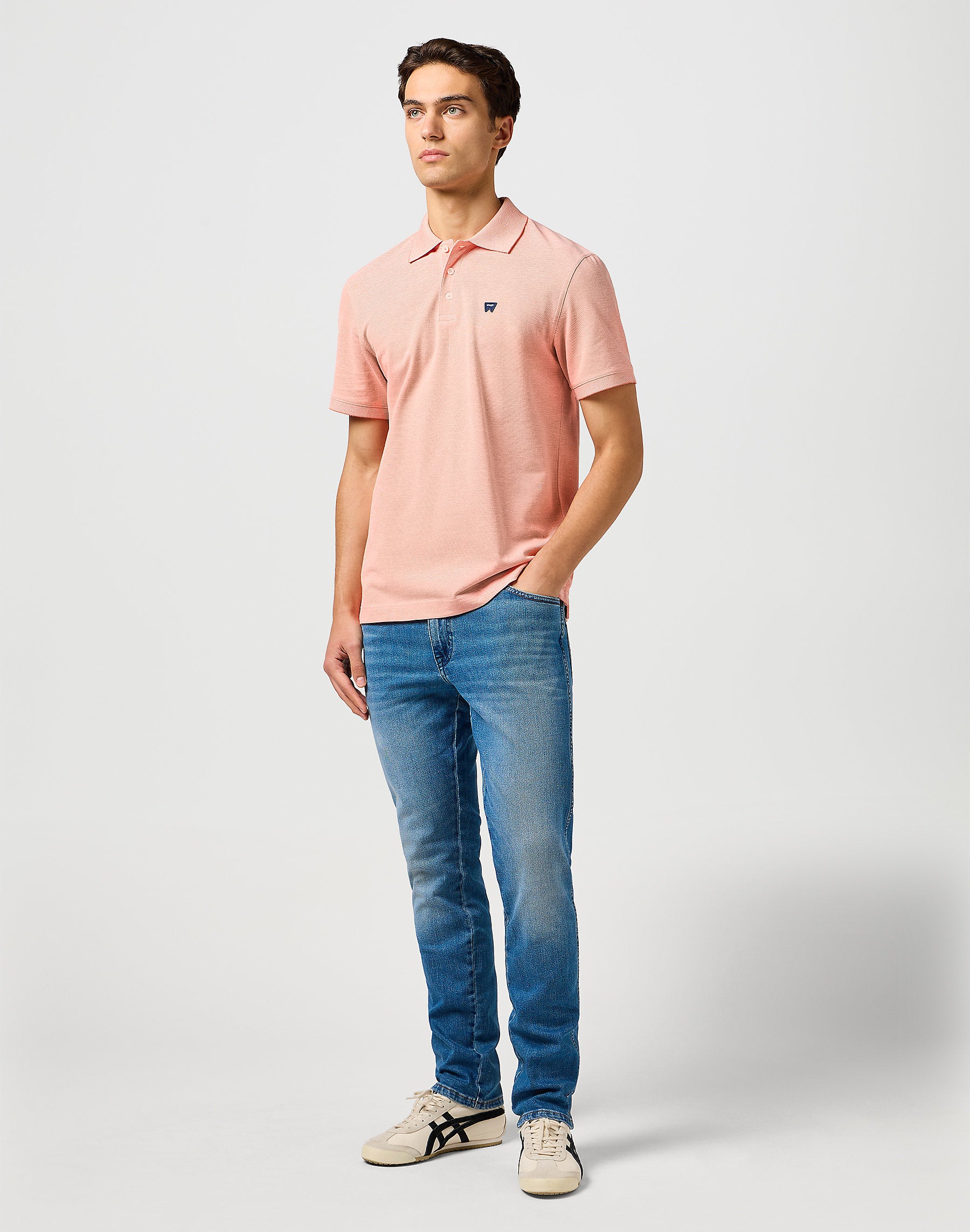 WRANGLER  MĘSKIE SPODNIE JEANSOWE WRANGLER TEXAS SLIM BREEZE 112364458