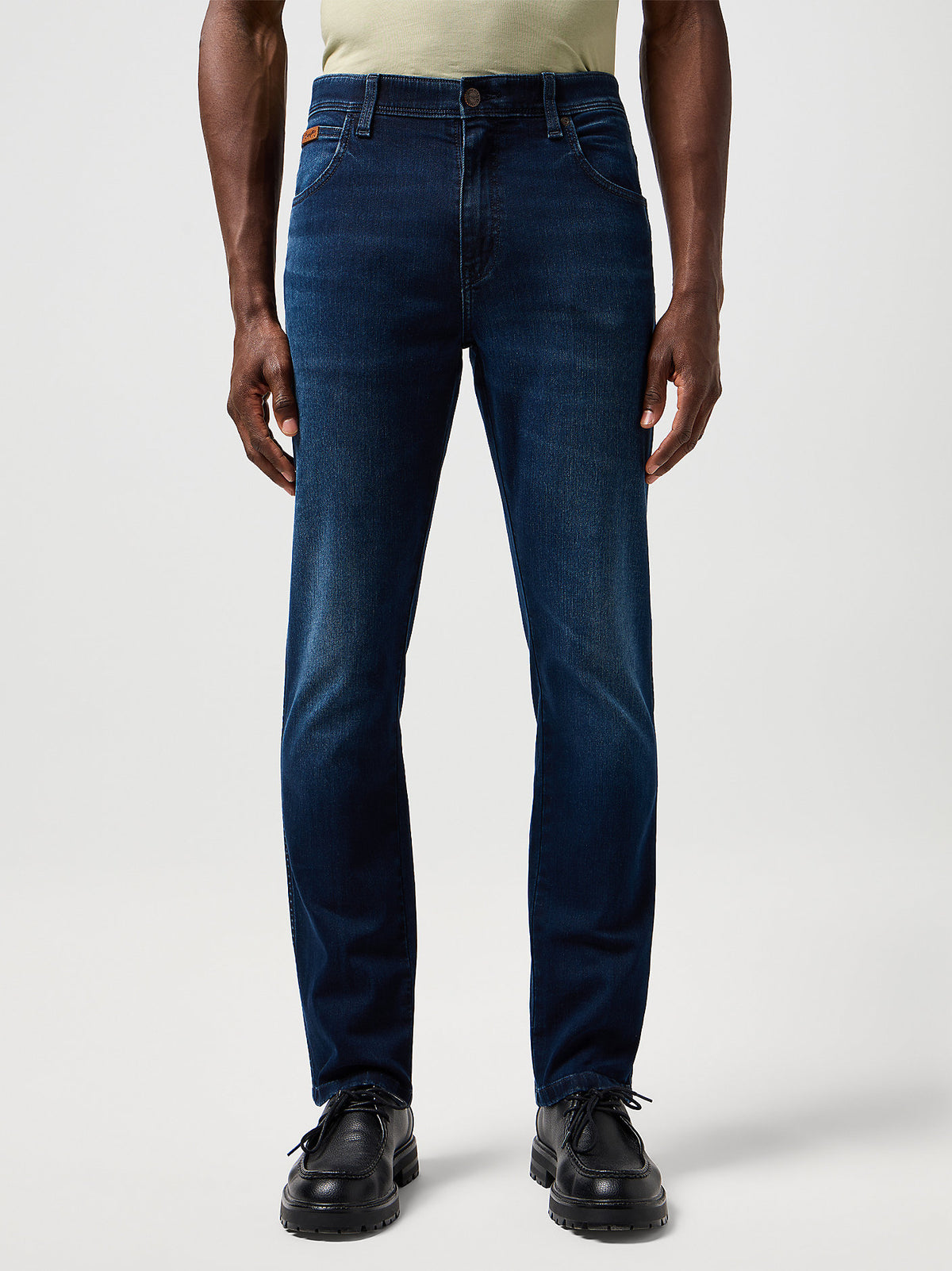 WRANGLER MĘSKIE SPODNIE JEANSOWE WRANGLER TEXAS SLIM SAPPHIRE STONE 112364460