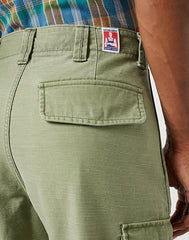 WRANGLER MESKIE SPODNIE MATERIAŁOWE BOJÓWKI CASEY JONES CARGO OLIVE 112350893 W1C2017995