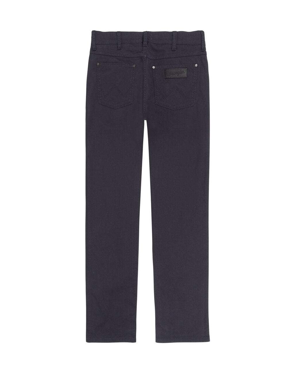 WRANGLER MESKIE SPODNIE MATERIAŁOWE MATERIAŁ GREENSBORO DARK NAVY W15QLNXAE