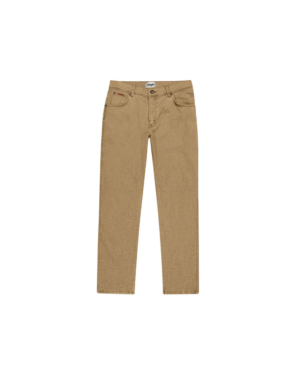 WRANGLER MĘSKIE SPODNIE MATERIAŁOWE TEXAS SLIM TIGERS EYE 112358039 W12S015733