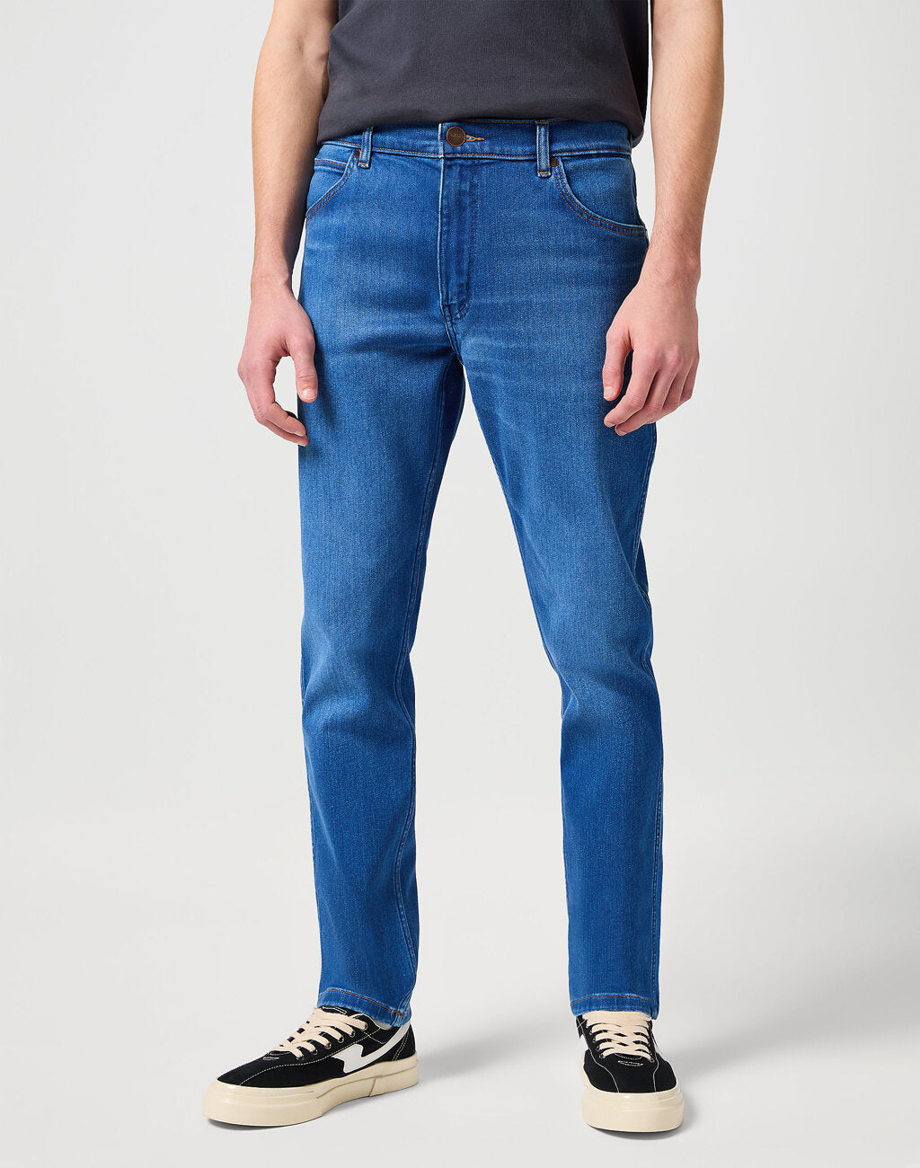 Męskie Spodnie Jeansowe Wrangler River Rustic 112352673 W17T017957