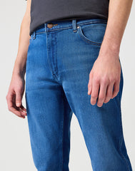 Męskie Spodnie Jeansowe Wrangler River Rustic 112352673 W17T017957