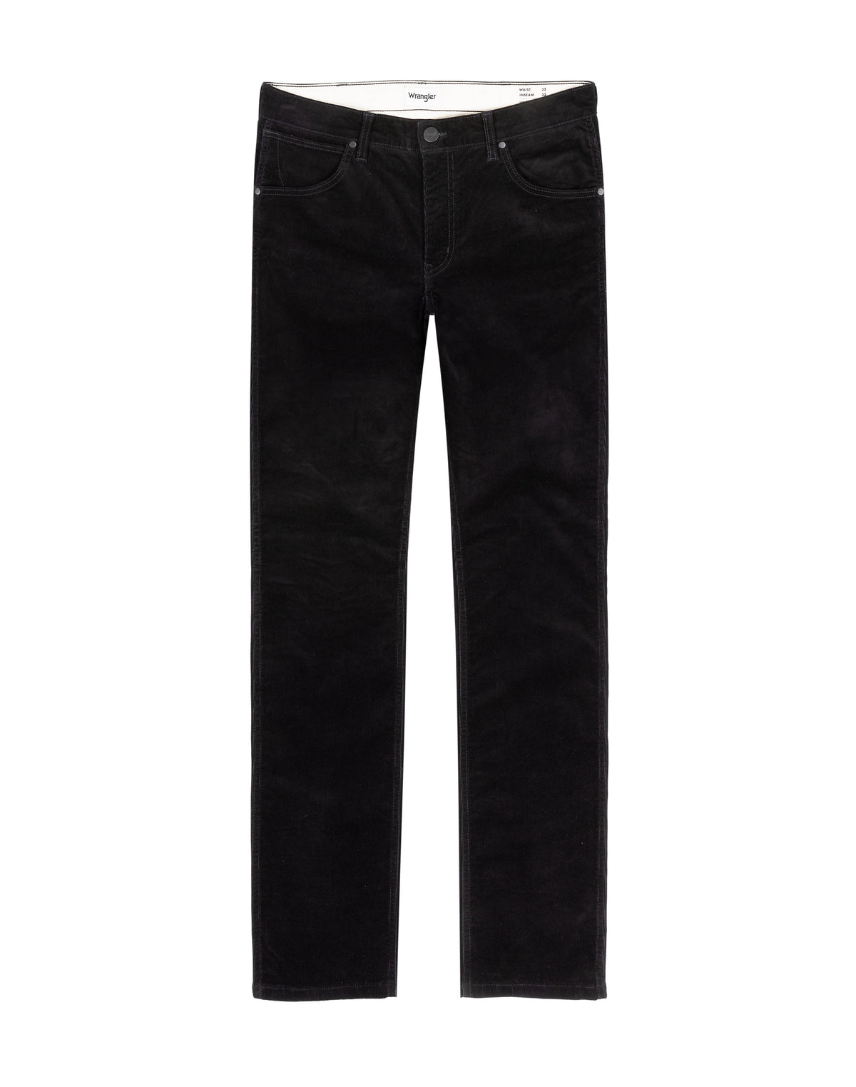 Wrangler Męskie Spodnie Sztruksowe Greensboro Black 112339316 W15Q011936