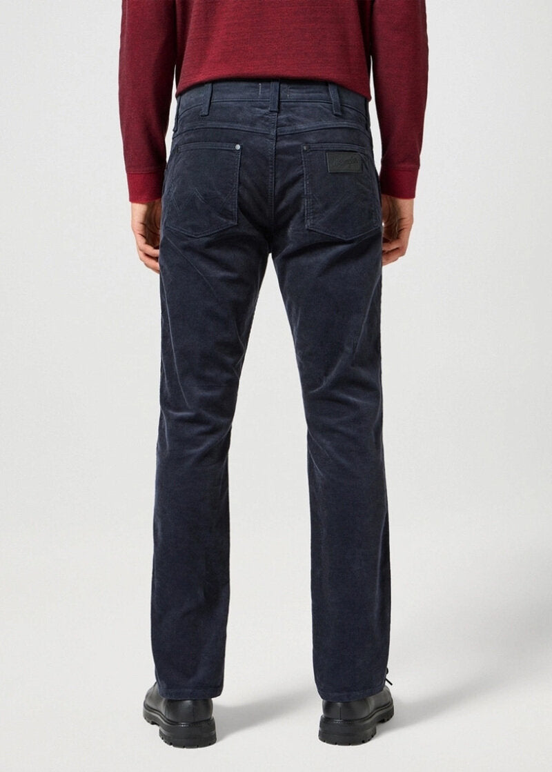 Wrangler Męskie Spodnie Sztruksowe Greensboro Dark Navy 112358044 W15Q008616