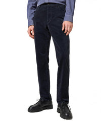 Męskie Spodnie Sztruksowe Wrangler River Dark Navy 112356784 W17T018200