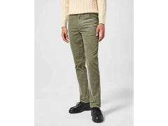 Męskie Spodnie Sztruksowe Wrangler Texas Slim Dusty Olive 112358038