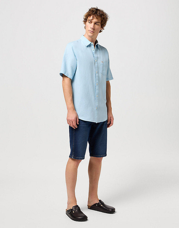 Męskie Szorty Jeansowe Wrangler Colton Shorts Easy Going  112350823 W16C017984