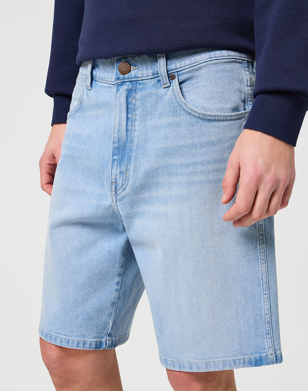 WRANGLER MĘSKIE SZORTY JEANSOWE FRONTIER SHORT WEST 112350822 W16W017961