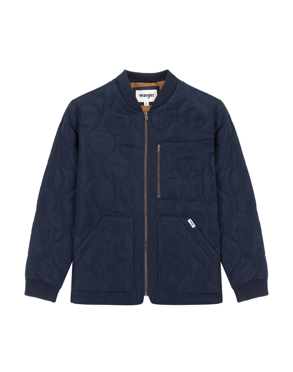 Wrangler Padded Jacket Meska Kurtka Przejściowa Jesienna Ciepła Navy W40KWU114 W40K011976