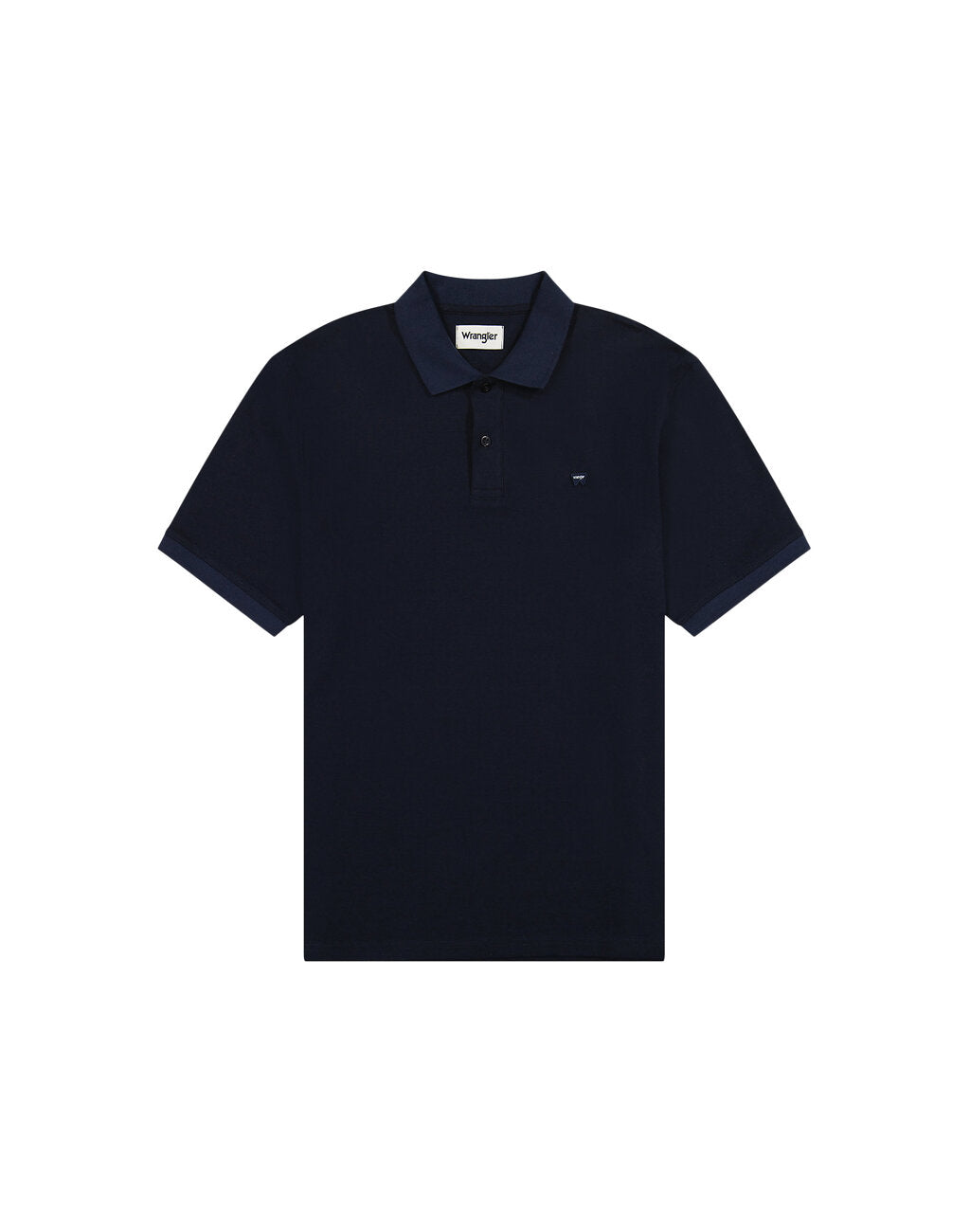 WRANGLER POLO SHIRT MĘSKA KOSZULKA POLO POLÓWKA BLACK IRIS 112350415 W7FP017555