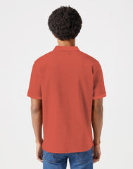 Wrangler Refined Polo Shirt Męska Koszulka Polo Polówka Burnt 112352859 W749013632