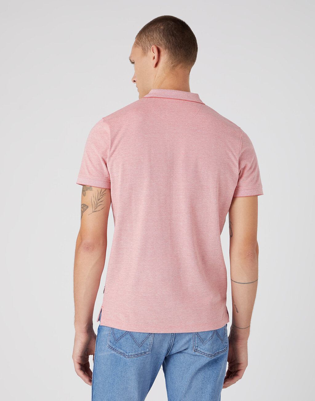 Wrangler Refined Polo Shirt Męska Koszulka Polo Polówka Faded W749KHXAP 112330819
