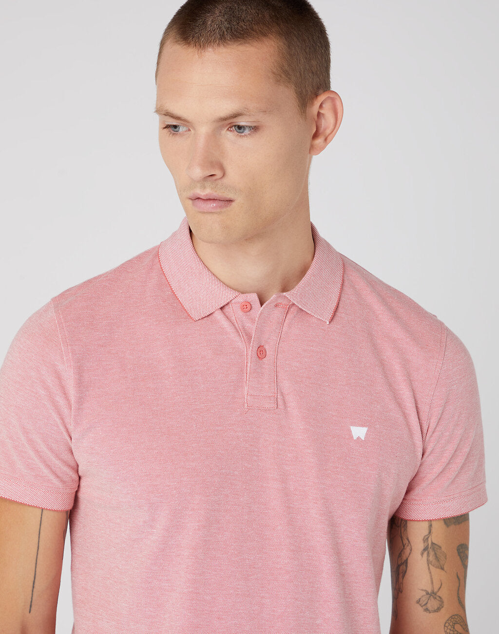 Wrangler Refined Polo Shirt Męska Koszulka Polo Polówka Faded W749KHXAP 112330819