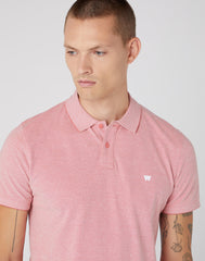 Wrangler Refined Polo Shirt Męska Koszulka Polo Polówka Faded W749KHXAP 112330819