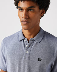Wrangler Refined Polo Shirt Męska Koszulka Polo Polówka Grey 112350390 W749018002
