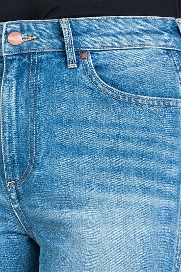WRANGLER RETRO SLIM DAMSKIE SPODNIE JEANSOWE RETRO BLUE W239GW071 112127894
