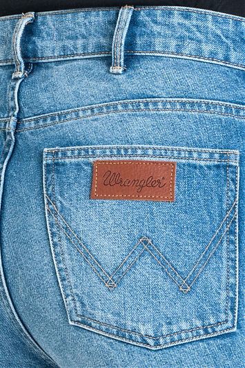 WRANGLER RETRO SLIM DAMSKIE SPODNIE JEANSOWE RETRO BLUE W239GW071 112127894