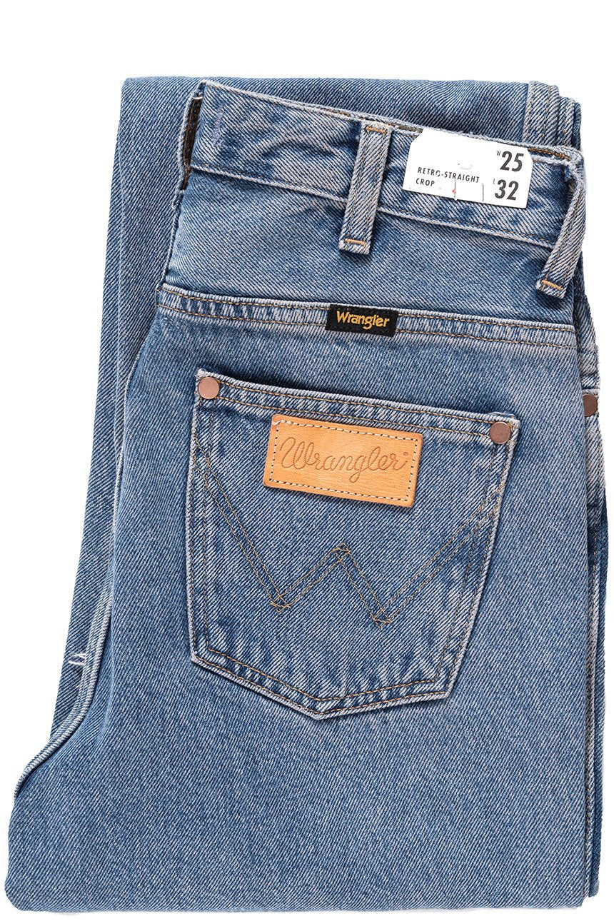 WRANGLER RETRO STRAIGHT CROP SUNSET BLUE W27YGF26R 112128214