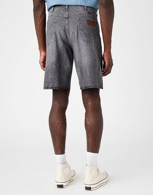 WRANGLER RICHLAND SHORTS MĘSKIE SZORTY SPODENKI COAL GREY W11ACE31F 112145746