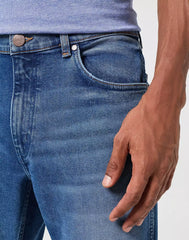 Męskie Spodnie Jeansowe Wrangler River Treasures Blue 112350858 W17T018015