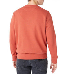 WRANGLER SIGN OFF CREW MĘSKA BLUZA KLASYCZNA ETRUSCAN RED W6589HA11 112146190